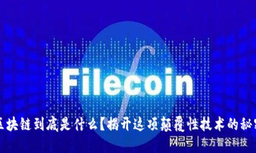区块链到底是什么?揭开这项颠覆性技术的秘密