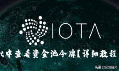 如何在TPWallet中查看资金池令牌？详细