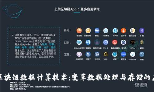 : 区块链数据计算技术：变革数据处理与存储的未来
