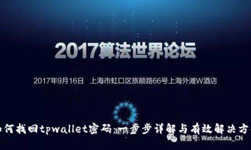 如何找回tpwallet密码:一步步详解与有效解决方案